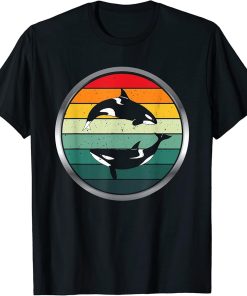 Retro Vintage Orca T-Shirt