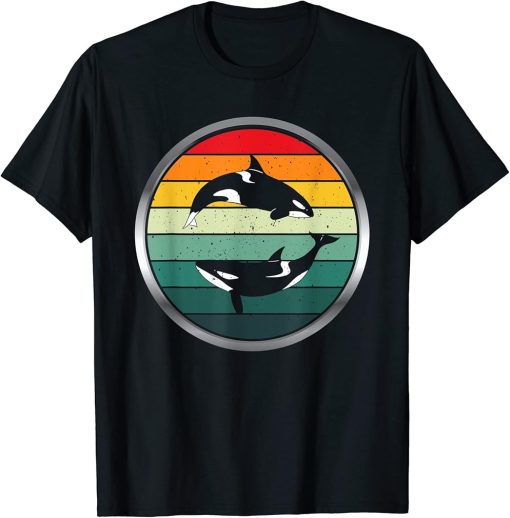 Retro Vintage Orca T-Shirt