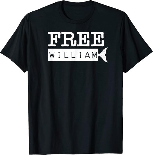 Free William Funny Whale Movie T-Shirt